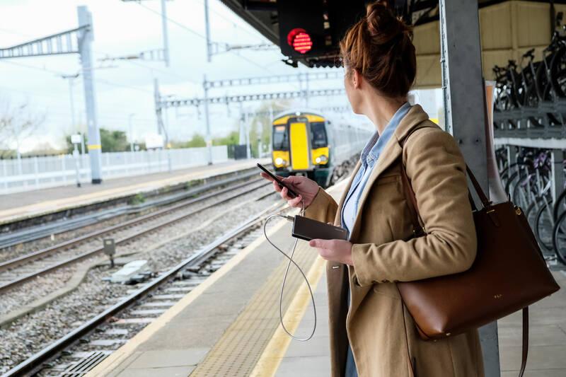 Powerbank Verbatim 5000 mAh, USB-C stříbrná