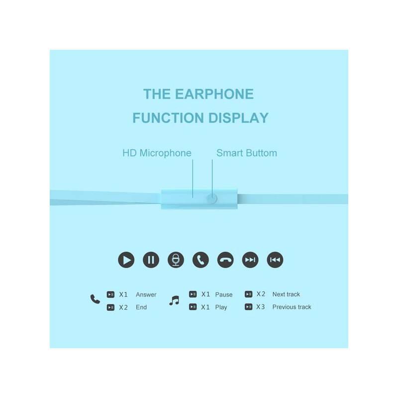 Sluchátka Swissten Rainbow YS-D2 černá