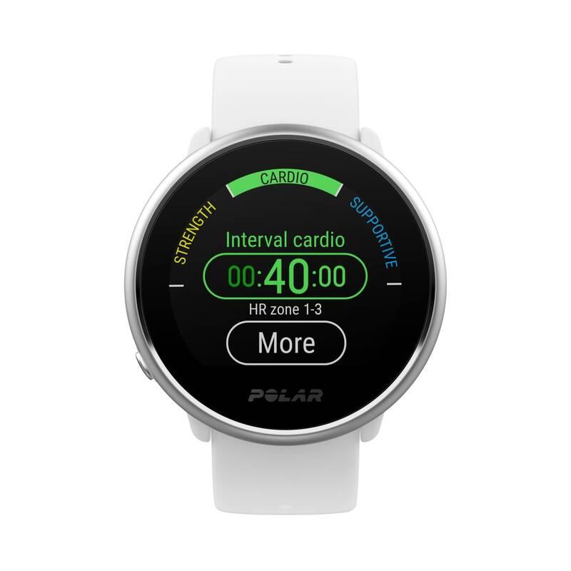 Sporttester Polar Ignite vel. M L bílý