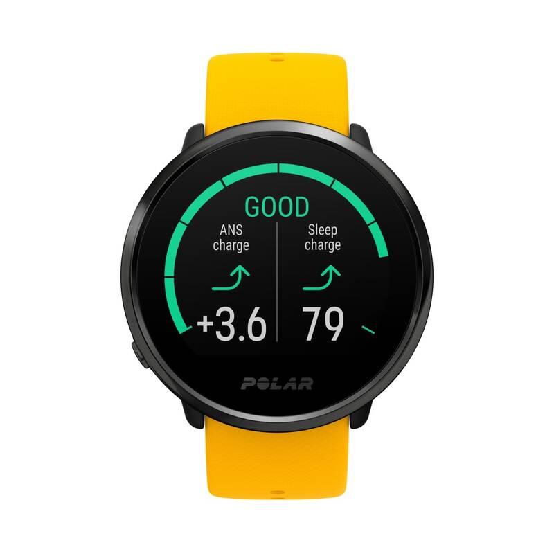 Sporttester Polar Ignite vel. M L žlutý