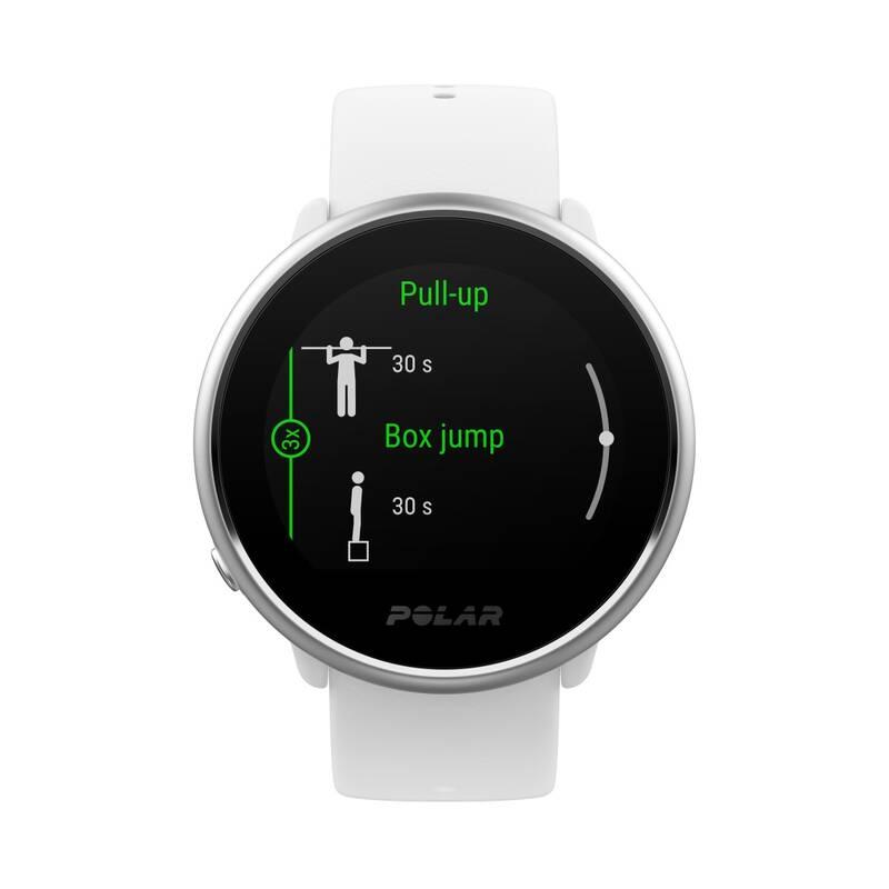 Sporttester Polar Ignite vel. S bílý