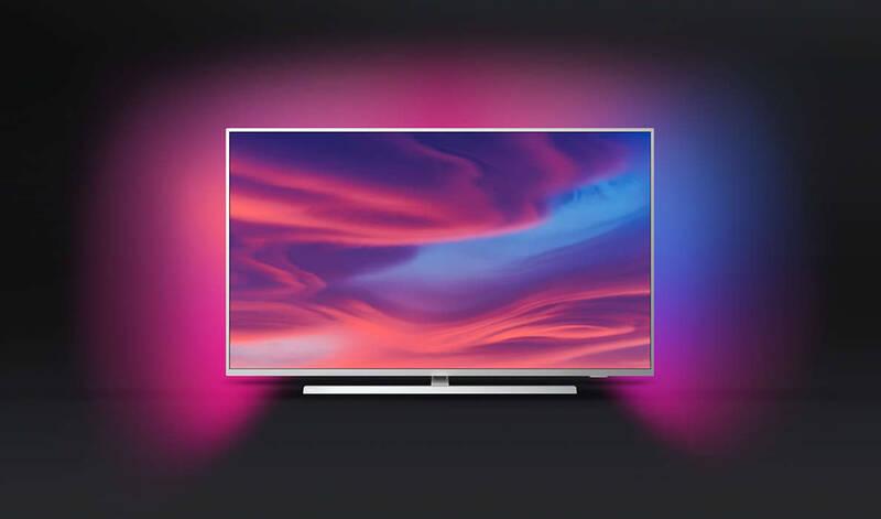 Televize Philips 43PUS7304 stříbrná