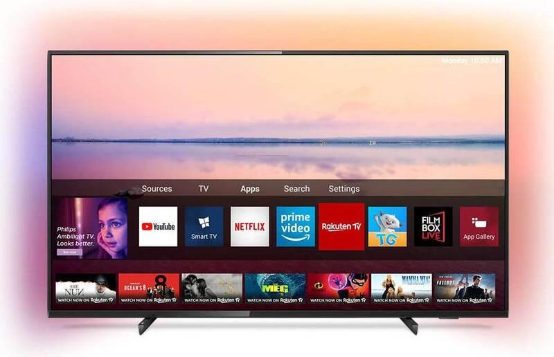 Televize Philips 65PUS6704 černá