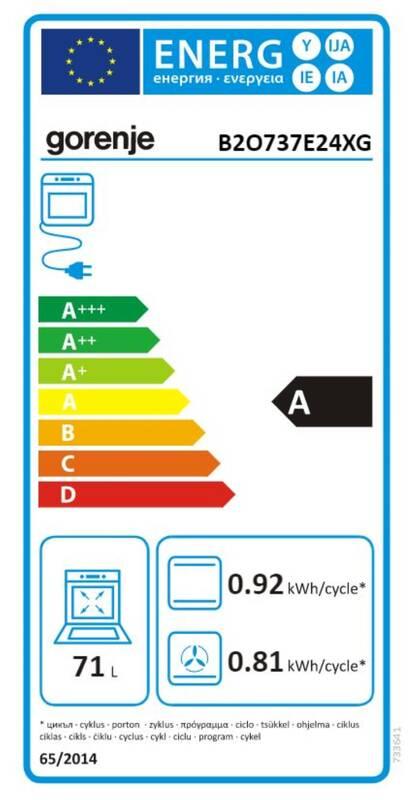 Trouba Gorenje Essential B2O737E24XG nerez