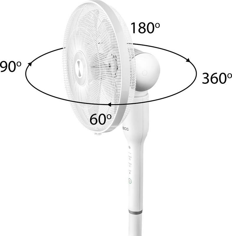 Ventilátor stojanový ECG FS 410 2in1