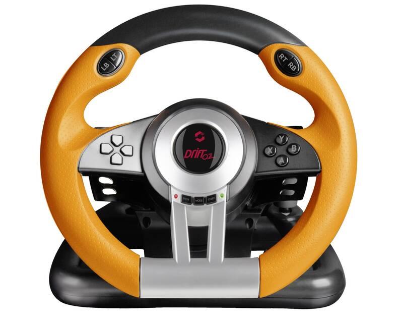 Volant Speed Link DRIFT O.Z. Racing Wheel PC černý oranžový, Volant, Speed, Link, DRIFT, O.Z., Racing, Wheel, PC, černý, oranžový