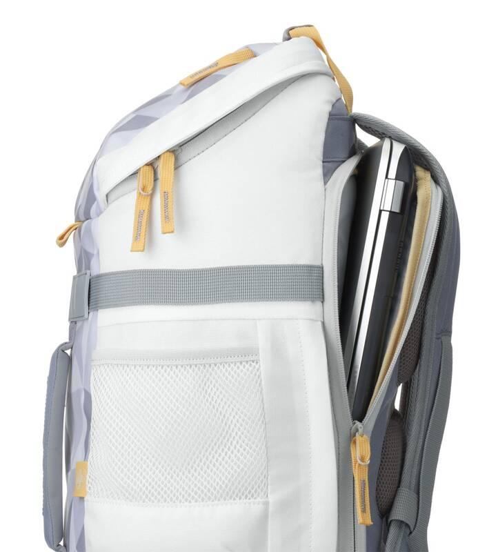 Batoh na notebook HP Odyssey Sport Facets pro 15.6" bílý