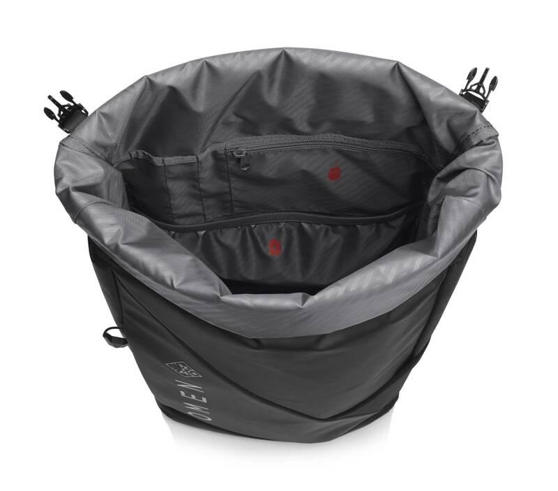 Batoh na notebook HP OMEN by HP Transceptor Rolltop pro 15.6" černý