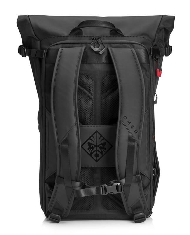 Batoh na notebook HP OMEN by HP Transceptor Rolltop pro 15.6" černý