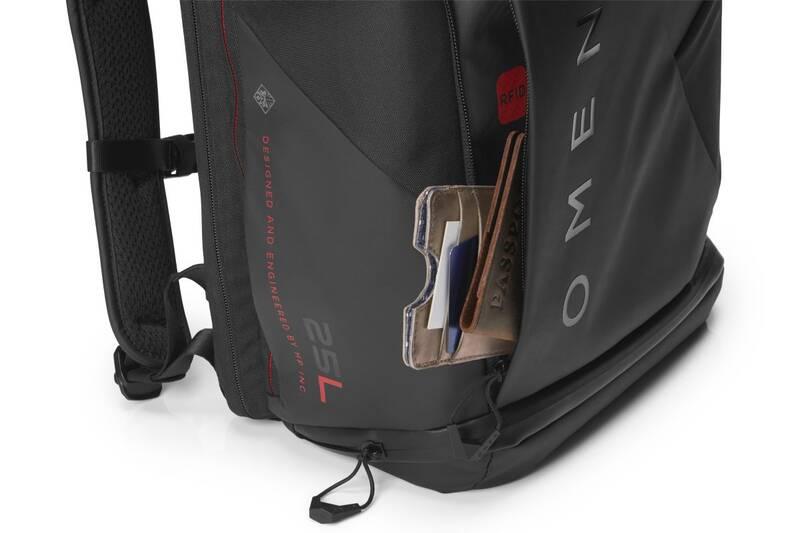 Batoh na notebook HP OMEN by HP Transceptor Rolltop pro 15.6" černý