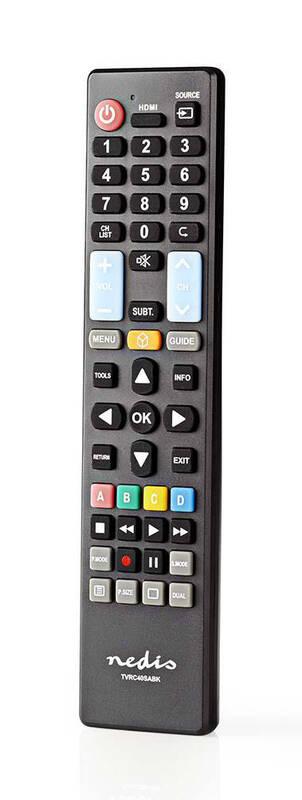 Dálkový ovladač Nedis TVRC40SABK pro televize Samsung, Dálkový, ovladač, Nedis, TVRC40SABK, pro, televize, Samsung