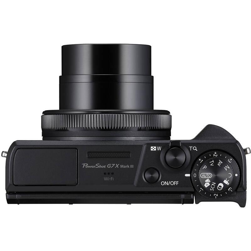Digitální fotoaparát Canon PowerShot G7X Mark III černý, Digitální, fotoaparát, Canon, PowerShot, G7X, Mark, III, černý