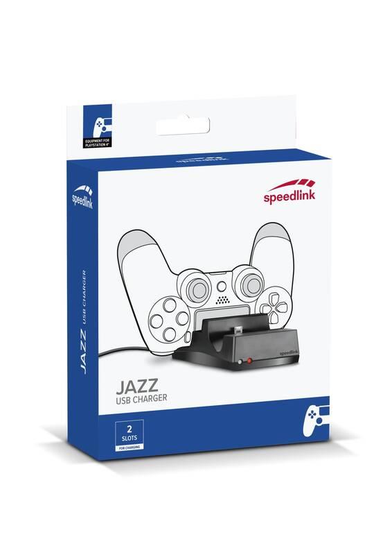 Dokovací stanice Speed Link Jazz pro PS4 DualShock 4 černý