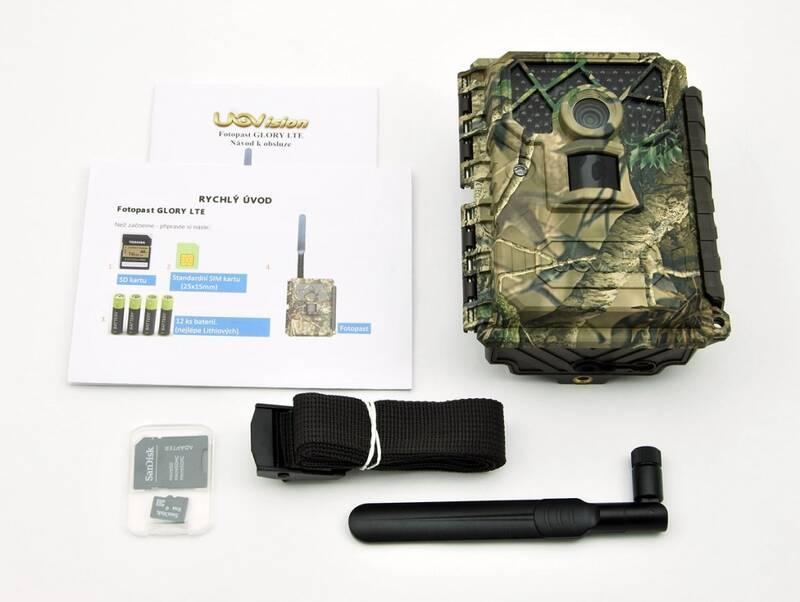 Fotopast UOVision Glory LTE zelená plast