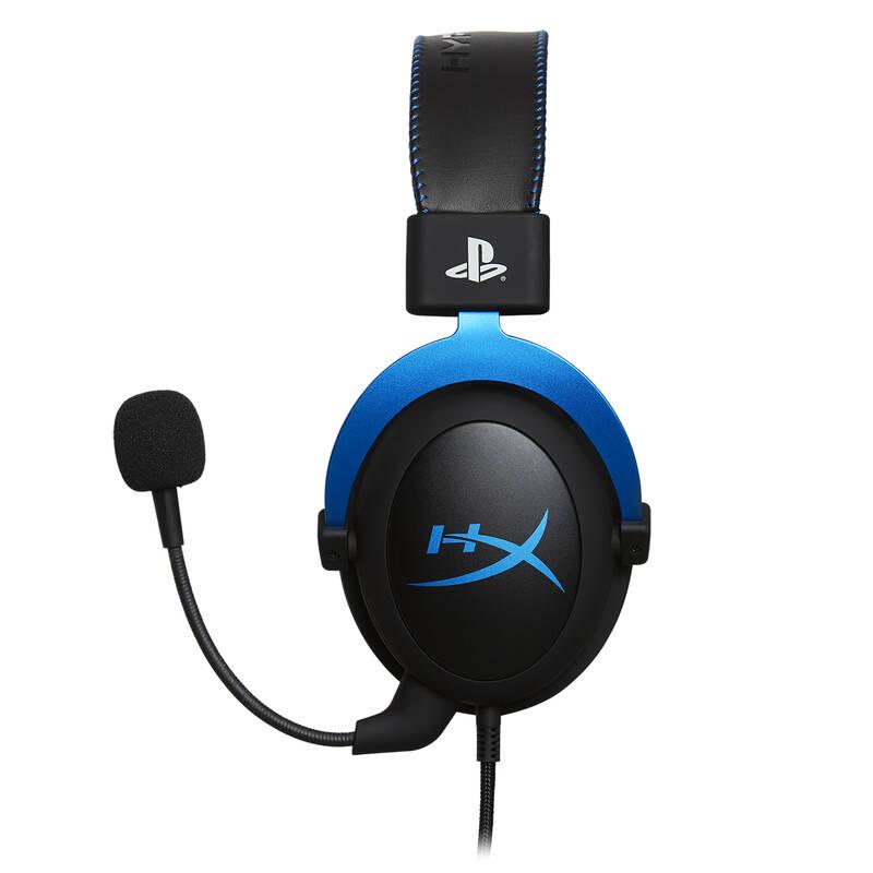 Headset HyperX Cloud Gaming pro PS4 černý modrý
