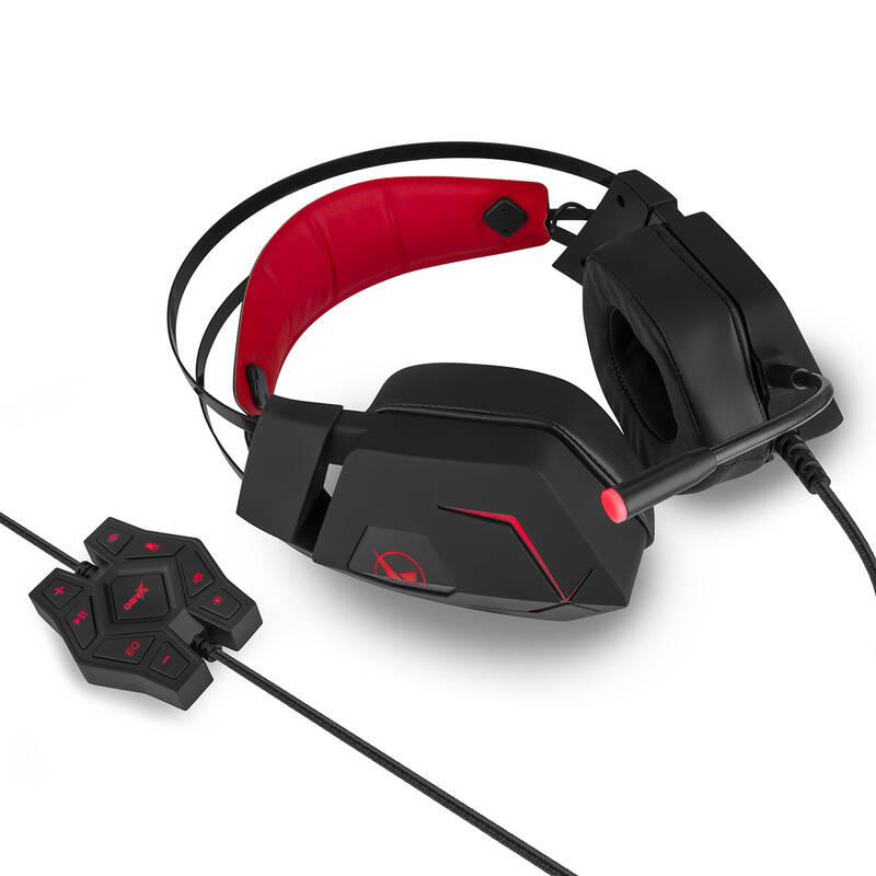 Headset Niceboy ORYX X600 černý