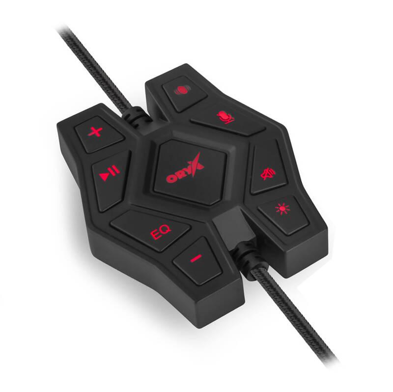 Headset Niceboy ORYX X600 černý