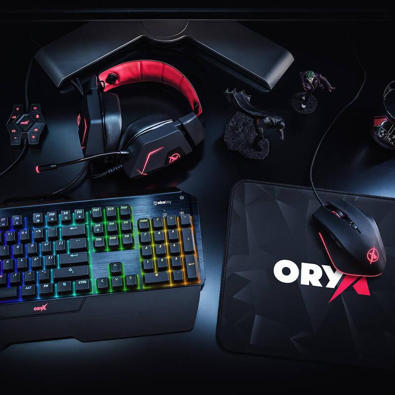 Headset Niceboy ORYX X600 černý