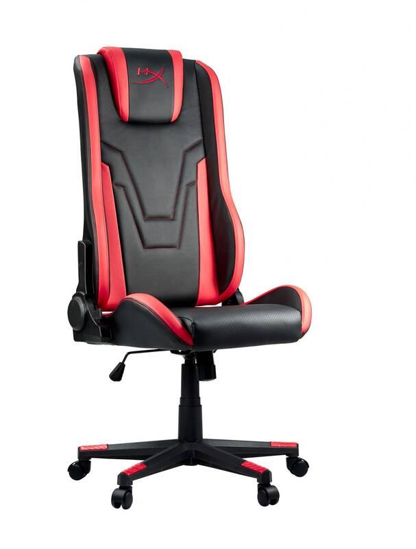 Herní židle HyperX COMMANDO černá červená, Herní, židle, HyperX, COMMANDO, černá, červená