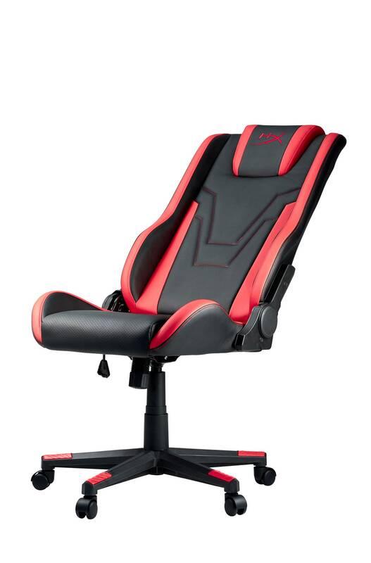 Herní židle HyperX COMMANDO černá červená, Herní, židle, HyperX, COMMANDO, černá, červená