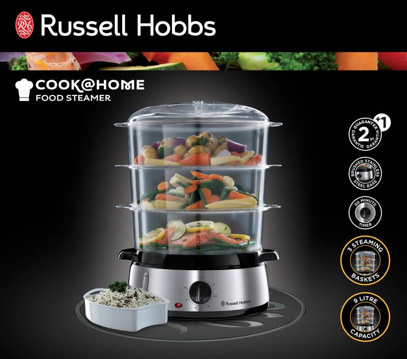 Hrnec parní RUSSELL HOBBS 19270-56 Cook at Home nerez, Hrnec, parní, RUSSELL, HOBBS, 19270-56, Cook, at, Home, nerez