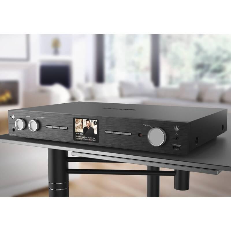 Internetový radiopřijímač Hama DIT2005M černý