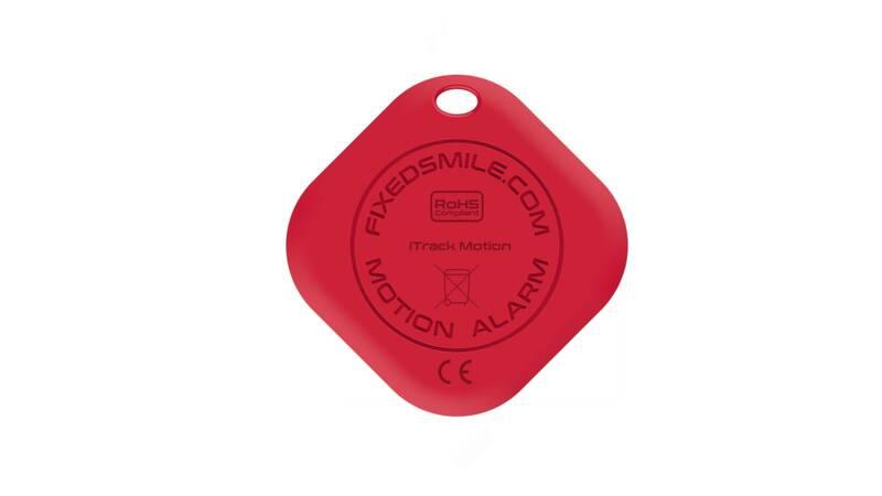 Klíčenka FIXED Smile s motion senzorem, DUO PACK červená modrá