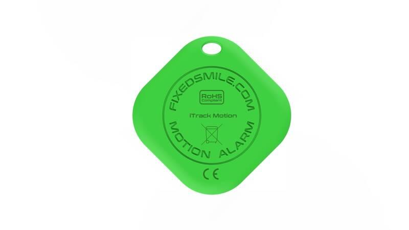 Klíčenka FIXED Smile s motion senzorem, DUO PACK zelená růžová