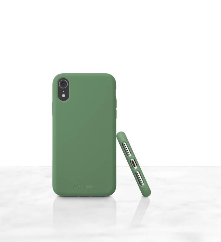 Kryt na mobil CellularLine SENSATION pro Apple iPhone XR zelený