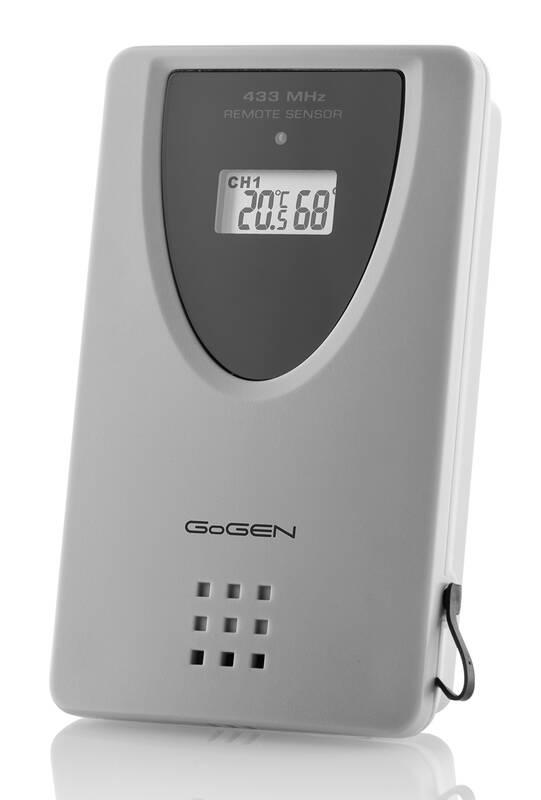 Meteorologická stanice GoGEN ME 2930 šedá