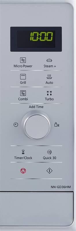 Mikrovlnná trouba Panasonic NN-GD36HMSUG stříbrná