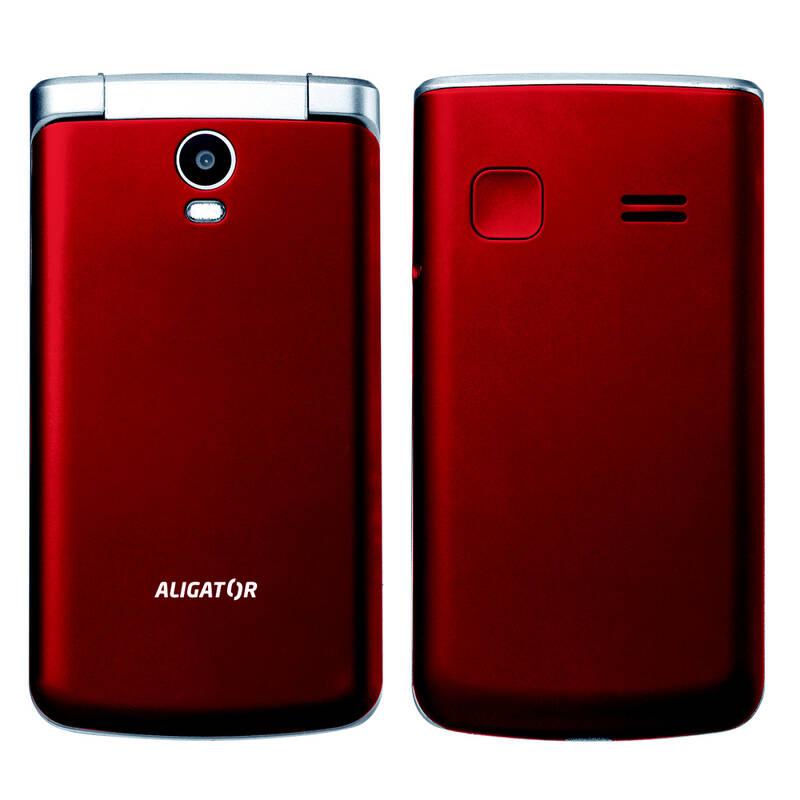 Mobilní telefon Aligator V710 Senior Dual SIM červený, Mobilní, telefon, Aligator, V710, Senior, Dual, SIM, červený
