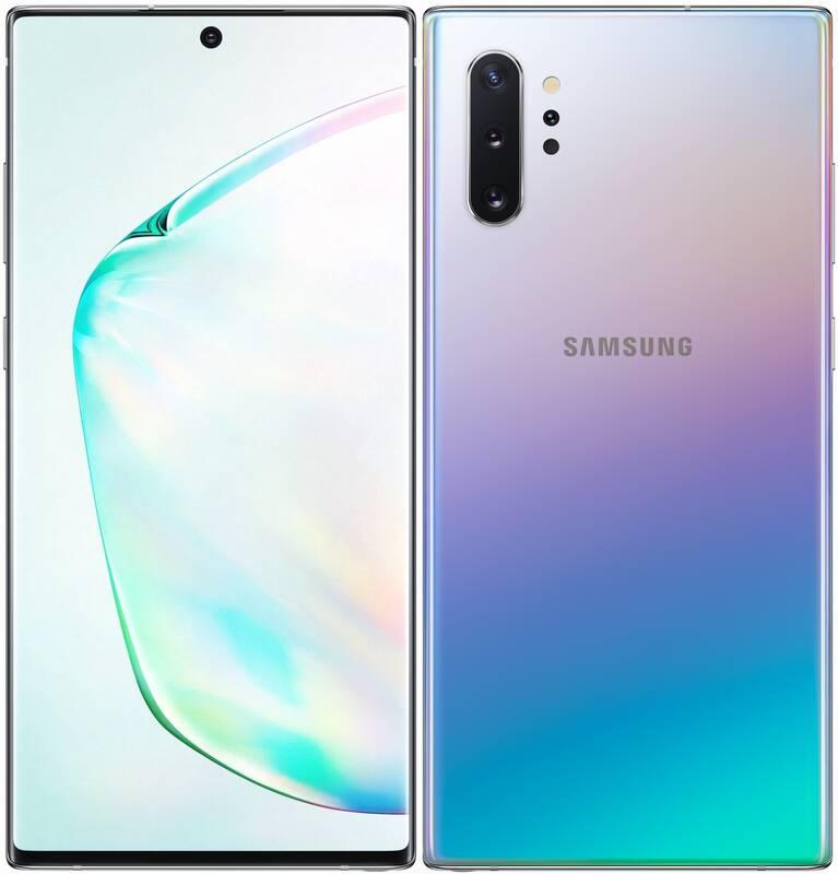 Mobilní telefon Samsung Galaxy Note10 512 GB stříbrný