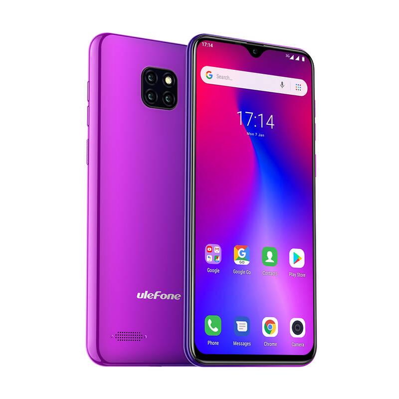 Mobilní telefon UleFone Note 7 Dual SIM fialový