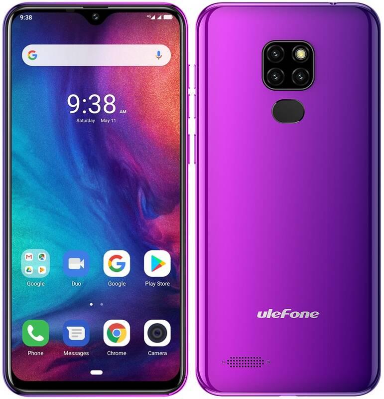 Mobilní telefon UleFone Note 7P Dual SIM fialový