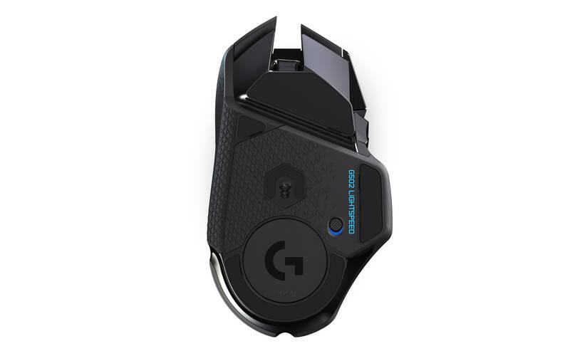 Myš Logitech Gaming G502 Lightspeed Wireless černá