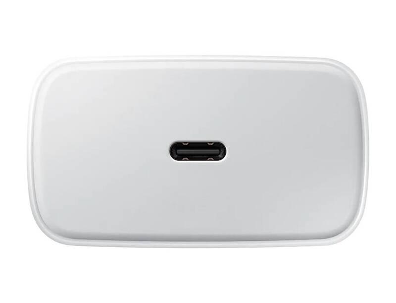 Nabíječka do sítě Samsung EP-TA845 s podporou rychlonabíjení bílá