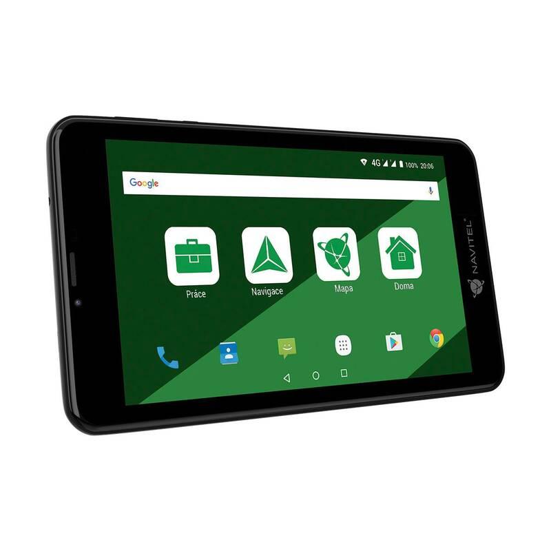 Navigační systém GPS Navitel T757 LTE, tablet černá