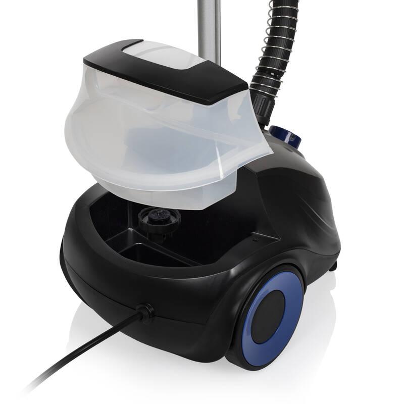 Parní napařovač oděvů Princess 332848 černý modrý