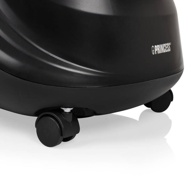 Parní napařovač oděvů Princess 332848 černý modrý