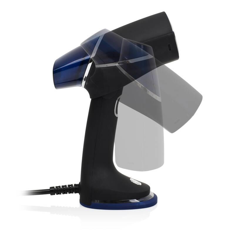 Parní napařovač oděvů Princess 332853 černý modrý