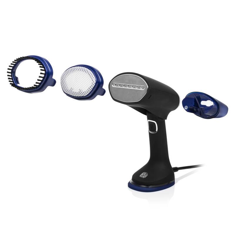 Parní napařovač oděvů Princess 332853 černý modrý