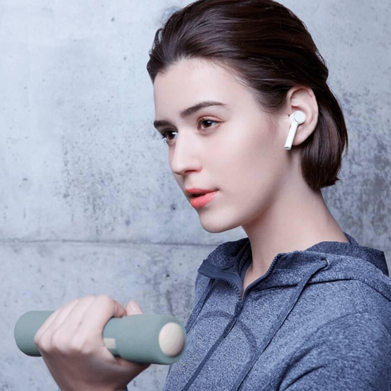 Sluchátka Xiaomi Mi True Wireless Earphones bílá
