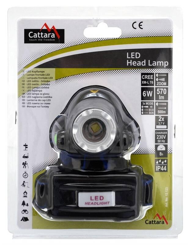 Svítilna Cattara LED ZOOM