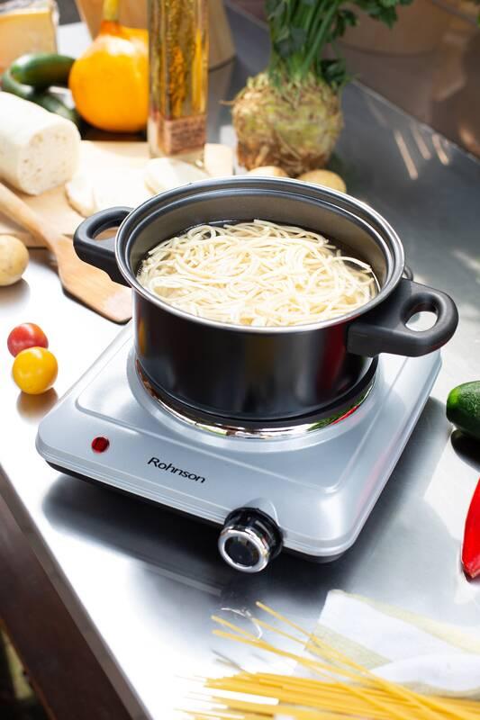 Vařič Rohnson R-2430 stříbrný