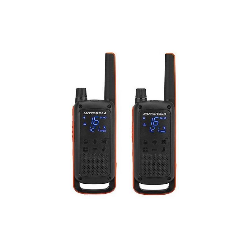 Vysílačky Motorola TLKR T82 černý oranžový, Vysílačky, Motorola, TLKR, T82, černý, oranžový