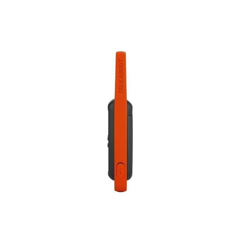 Vysílačky Motorola TLKR T82 černý oranžový