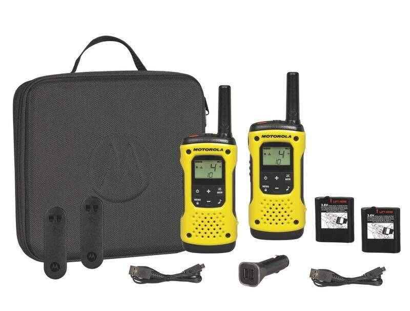 Vysílačky Motorola TLKR T92 H2O žlutý