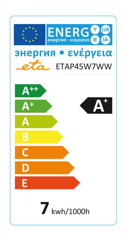 Žárovka LED ETA EKO LEDka mini globe 7W, E14, teplá bílá, Žárovka, LED, ETA, EKO, LEDka, mini, globe, 7W, E14, teplá, bílá