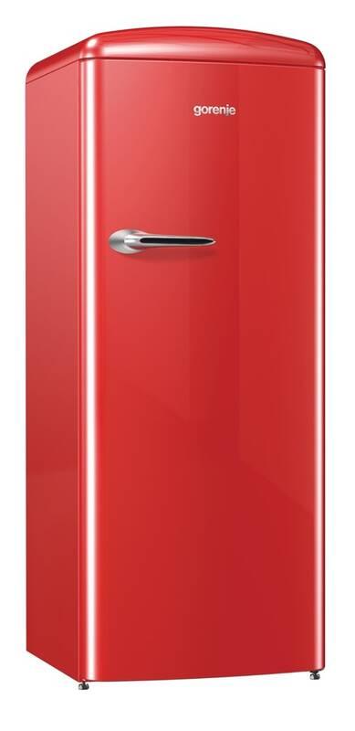 Chladnička Gorenje ORB153RD červená